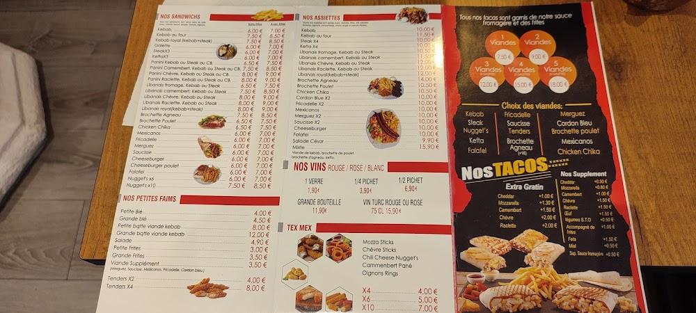 Le Bosphore - Menu Image 2